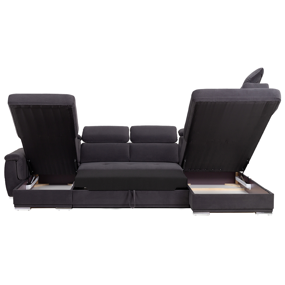 Sedací souprava UMBRIA I | 177x348x207 | pravá | tmavě zelená | POSLEDNÍ KUS