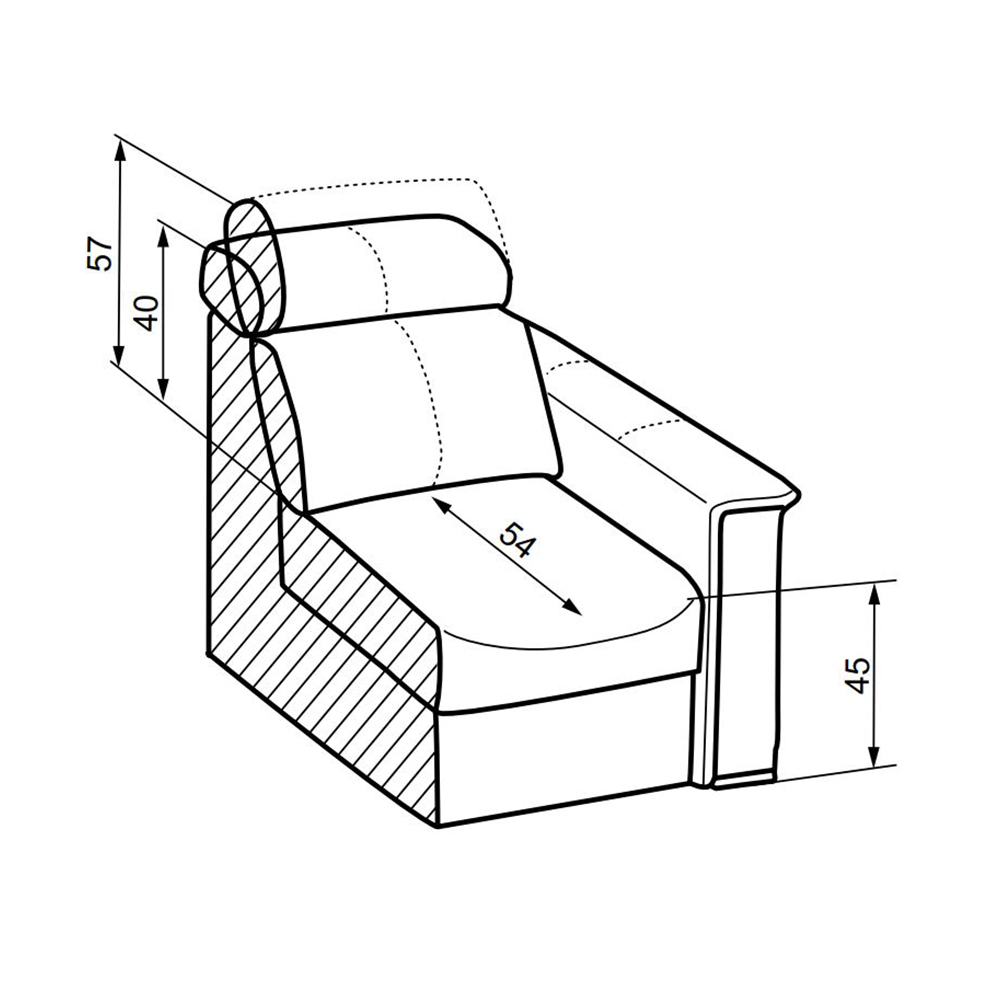 Sedací souprava TROPIC 3 | LEVÁ | kulatý roh | VÝBĚR Z PRAVÉ HOVĚZÍ KŮŽE