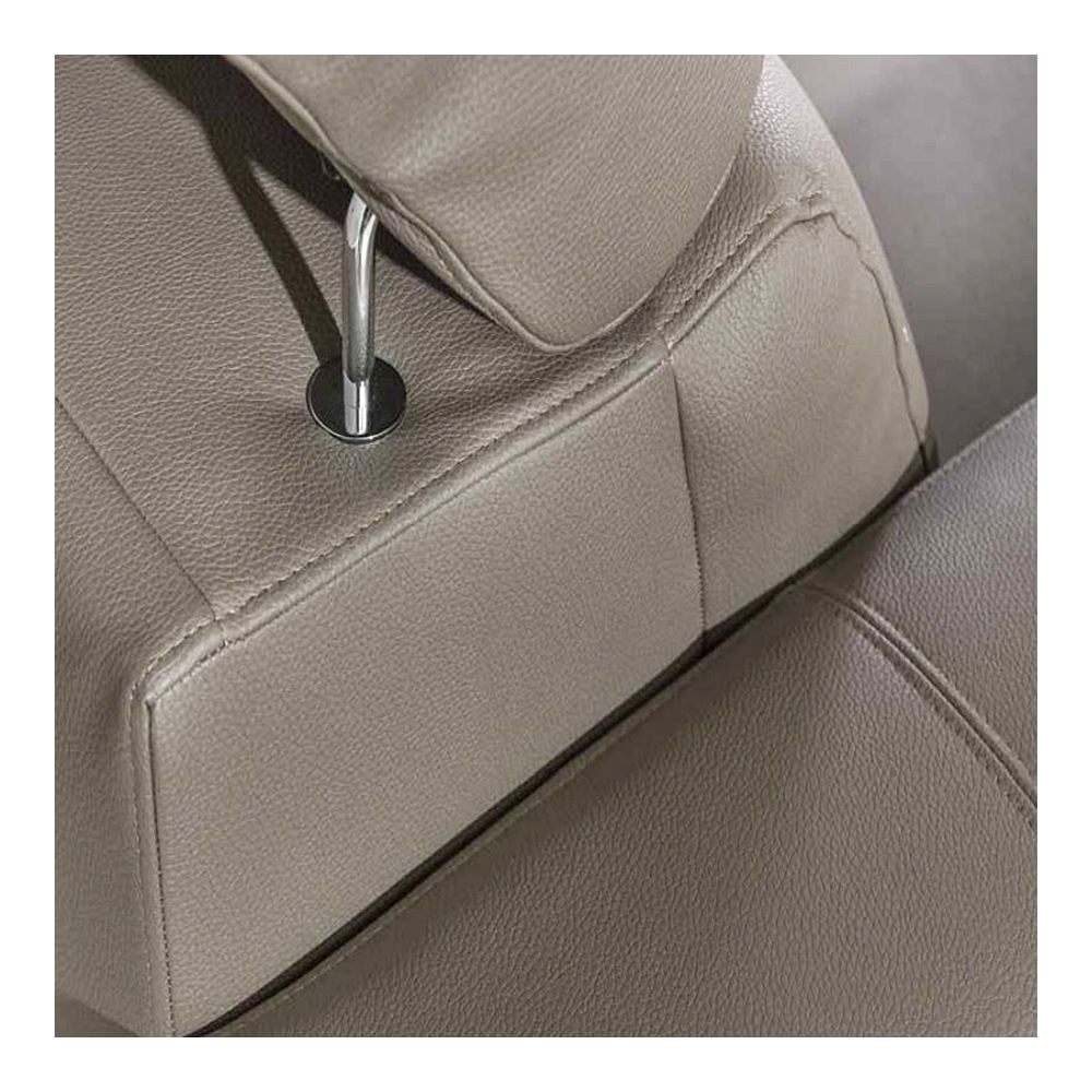 Sedací souprava TROPIC 3 | LEVÁ | kulatý roh | VÝBĚR Z PRAVÉ HOVĚZÍ KŮŽE