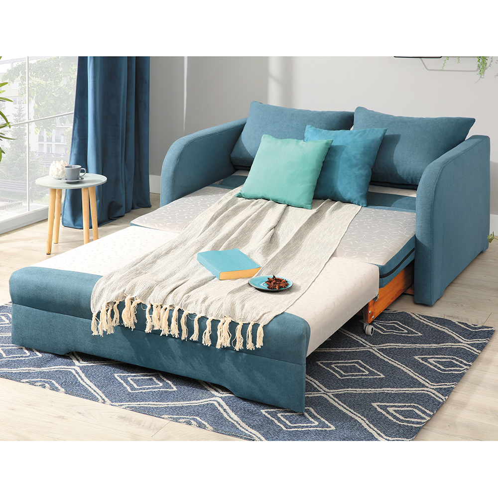 Pohovka Iwo | 136 cm | rozkládací | AKČNÍ CENA | žlutá