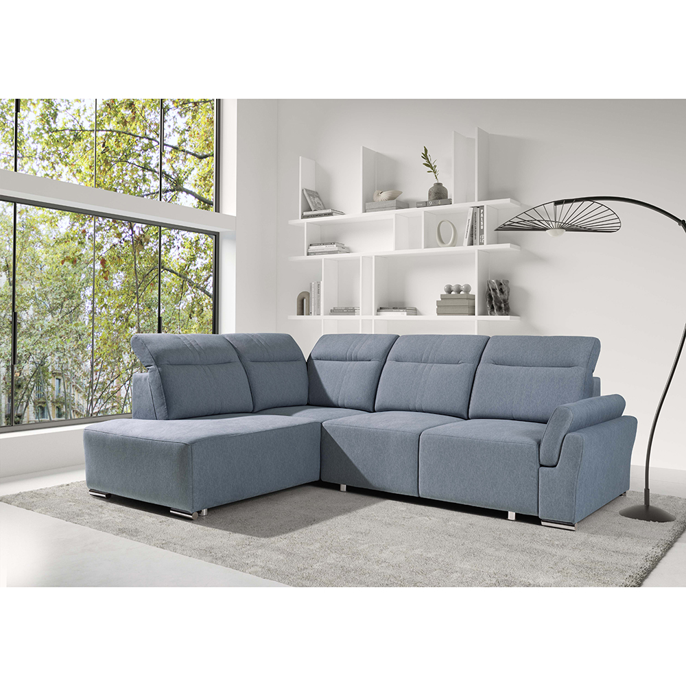 Sedací souprava CAWO II | 203x266 | levá | každodenní spaní | VÝBĚR LÁTEK