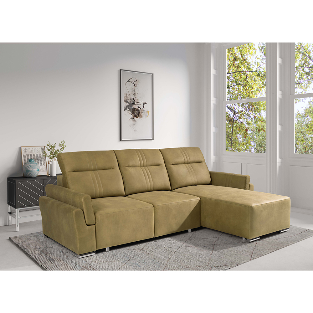 Sedací souprava CAWO III | 270x176 | pravá | každodenní spaní | VÝBĚR LÁTEK