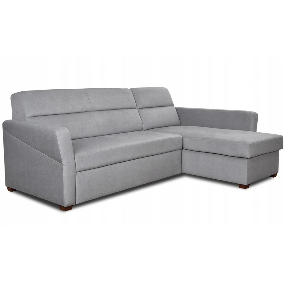 Malá sedací souprava LIVIA | 228x157 cm | PRAVÁ | rozkládací na každodenní spaní | VÝBĚR TKANIN