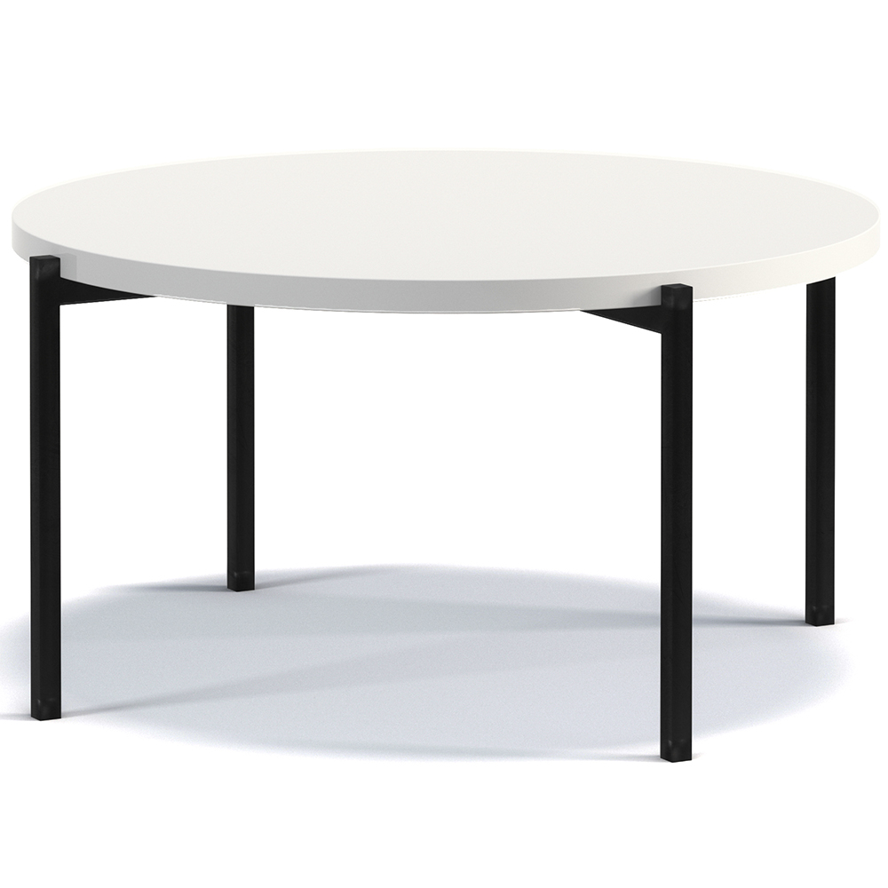 SAGMA | konferenční stolek A | SM-01 | 84,2 cm | bílá mat