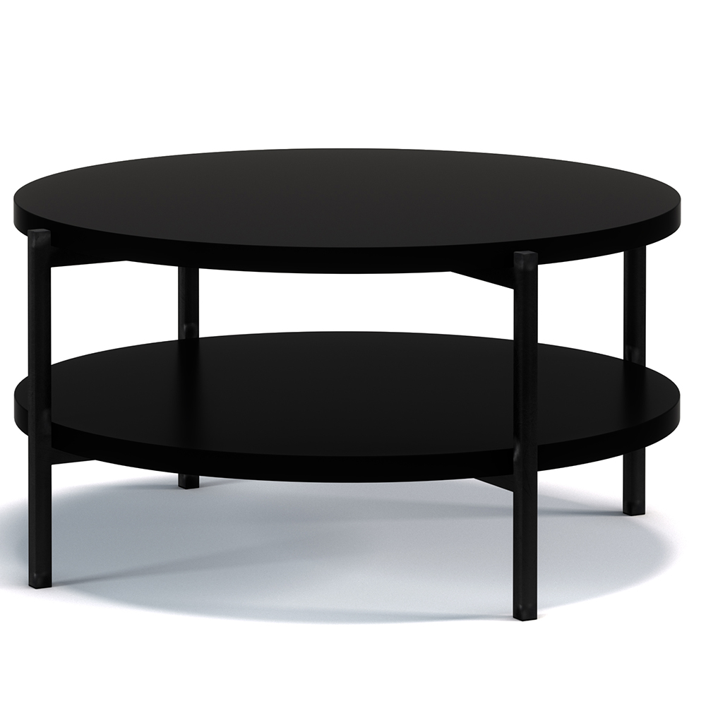 SAGMA | konferenční stolek B | SM-02 | 84,2 cm | černá mat