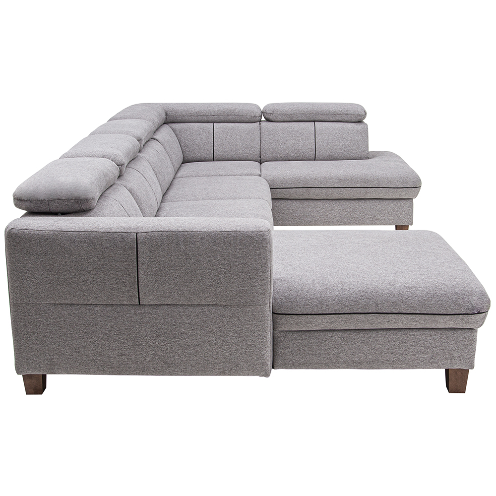 Sedací souprava ZANTE U | 174x324x190 | rozkládací + úložný prostor | VÝBĚR TKANIN a NOŽIČEK