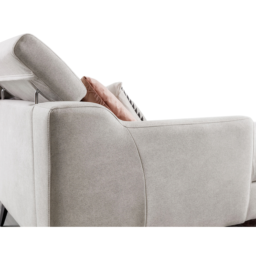 Křeslo PESCARA | 100 cm | polohovatelný záhlavník | VÝBĚR TKANIN a NOŽIČEK