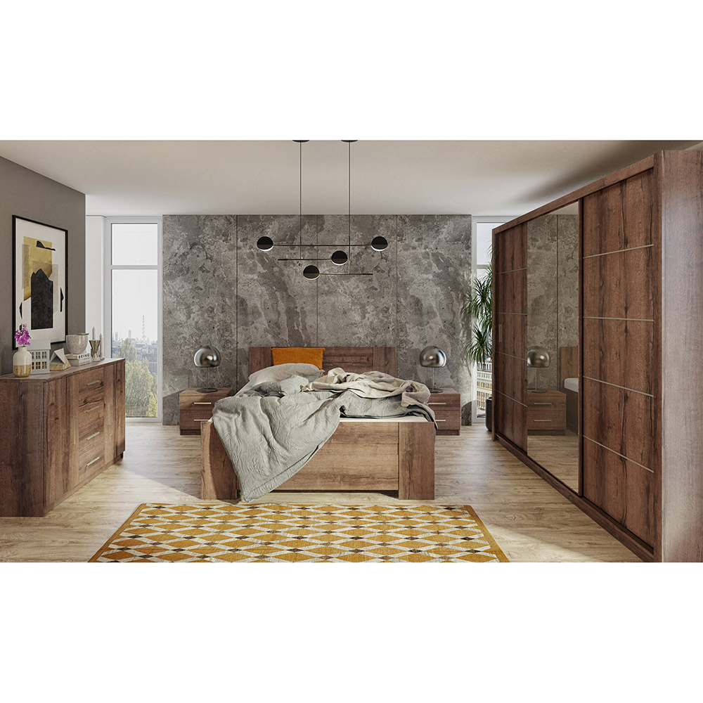 BONO m | šatní skříň | 220 cm | bez zrcadla | monastery