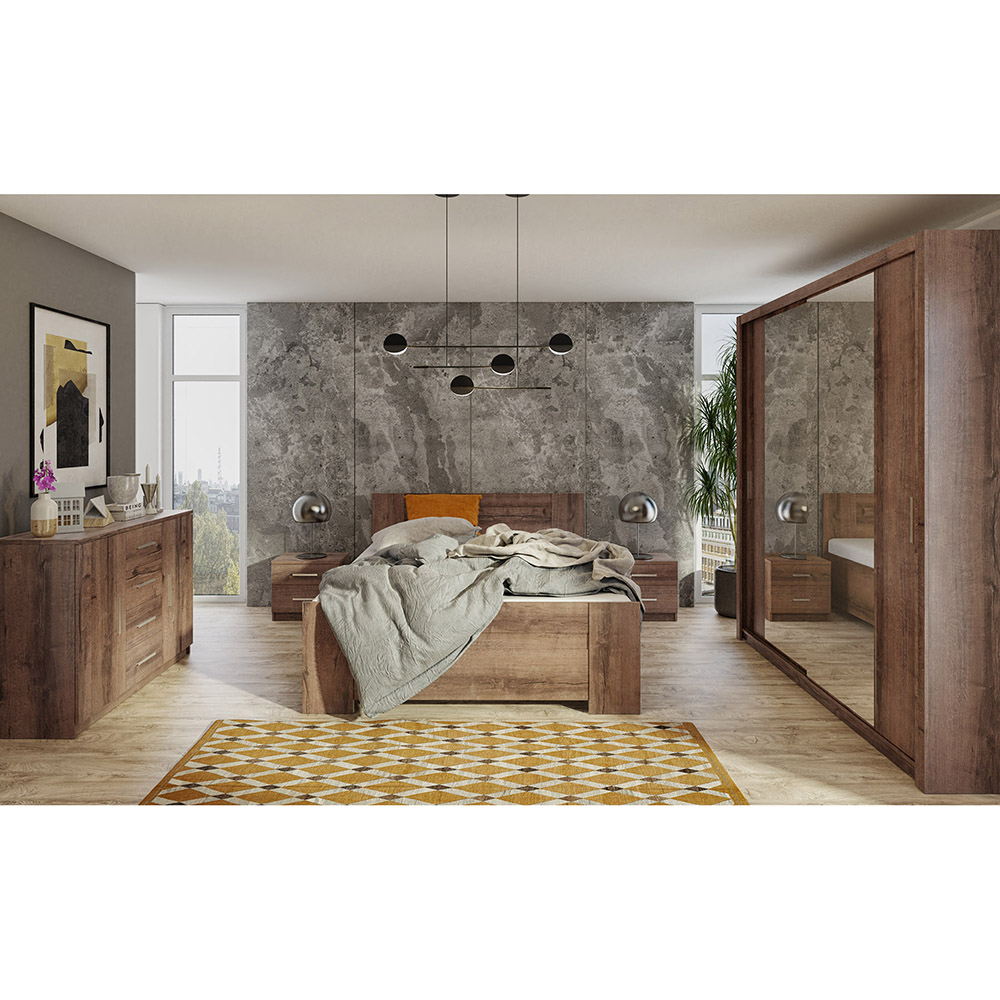 BONO m | šatní skříň SZ2D | 90 cm | monastery