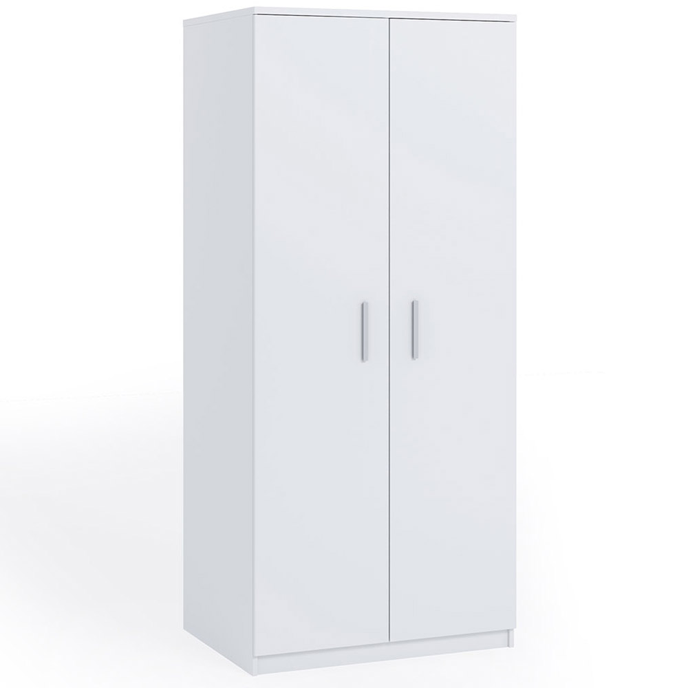 BONO b | šatní skříň SZ2D | 90 cm | bílá