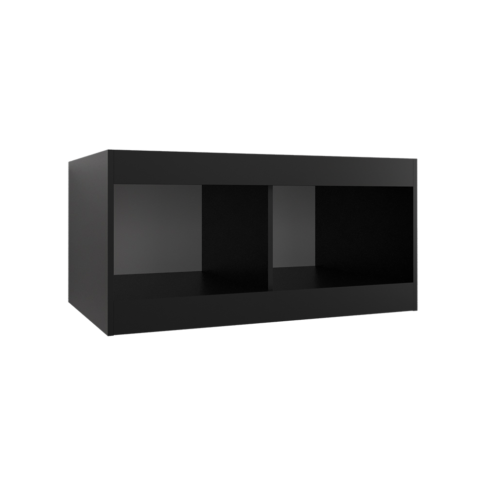 Nástavec ABIKS | 100x40x62 cm | černá/bílá | pro posuvné skříně