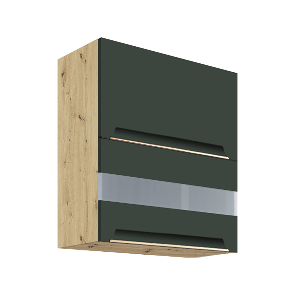 GLAMOUR z | horní skříňka výklopná GLA-40G | 60 cm | zelená mat