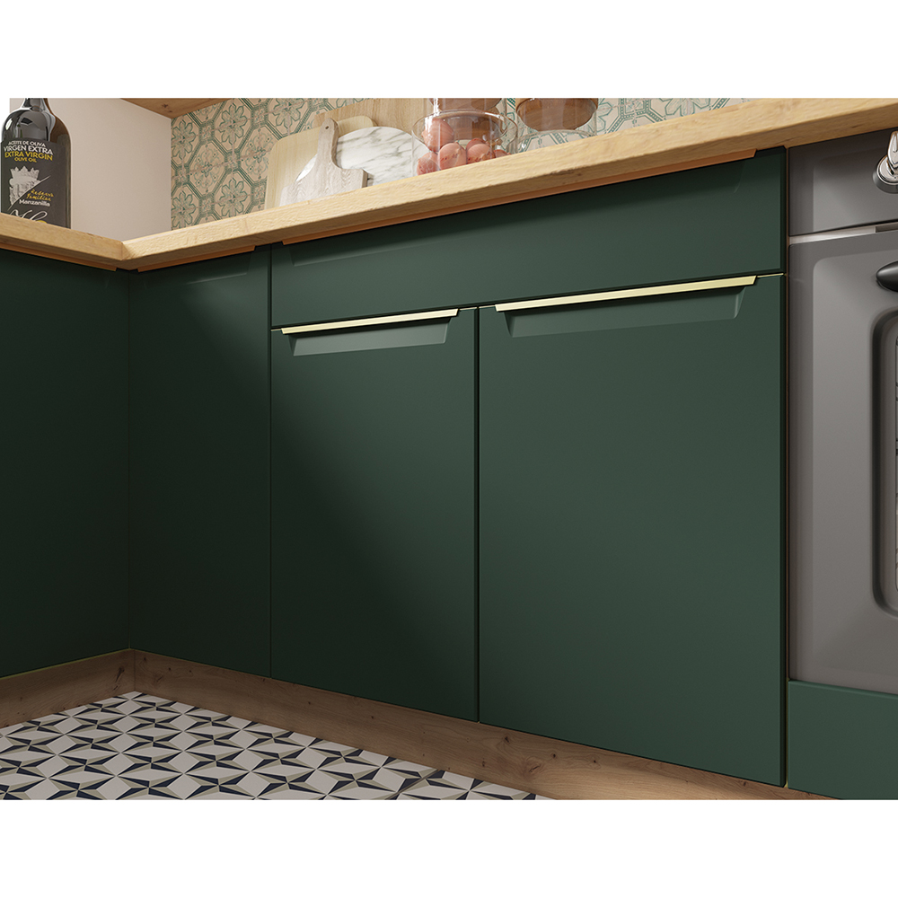 GLAMOUR z | horní skříňka výklopná GLA-42G | 90 cm | zelená mat