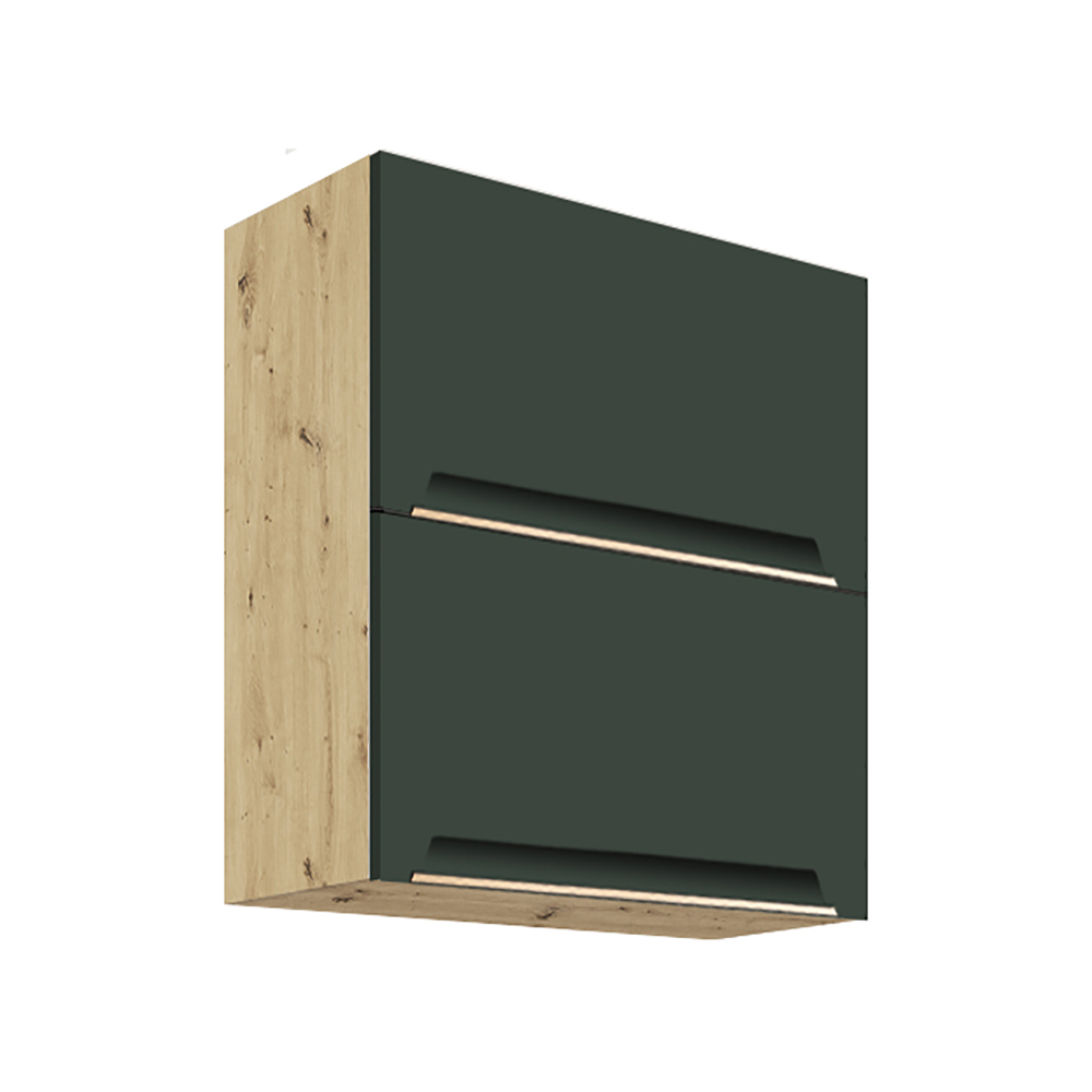 GLAMOUR z | horní skříňka výklopná GLA-47G | 60 cm | zelená mat