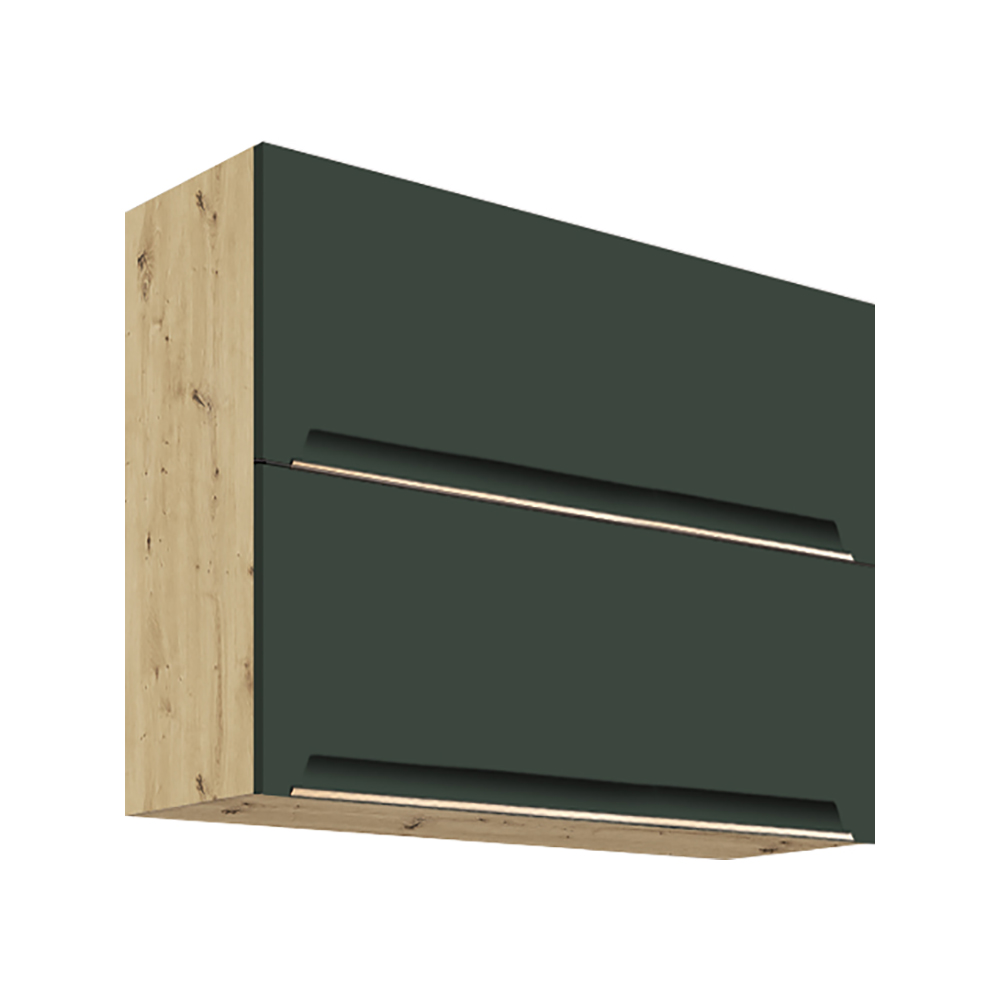 GLAMOUR z | horní skříňka výklopná GLA-48G | 80 cm | zelená mat
