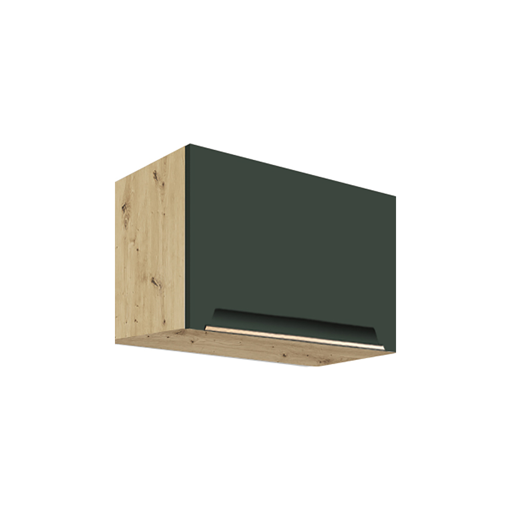 GLAMOUR z | horní skříňka výklopná GLA-35G | 50 cm | zelená mat