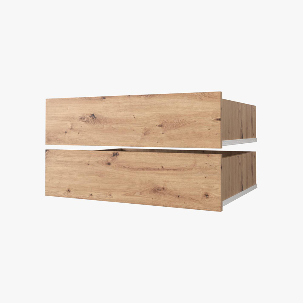 Zásuvky do skříní širokých 250 cm | sada 2 ks | artisan | pro vybrané posuvné skříně