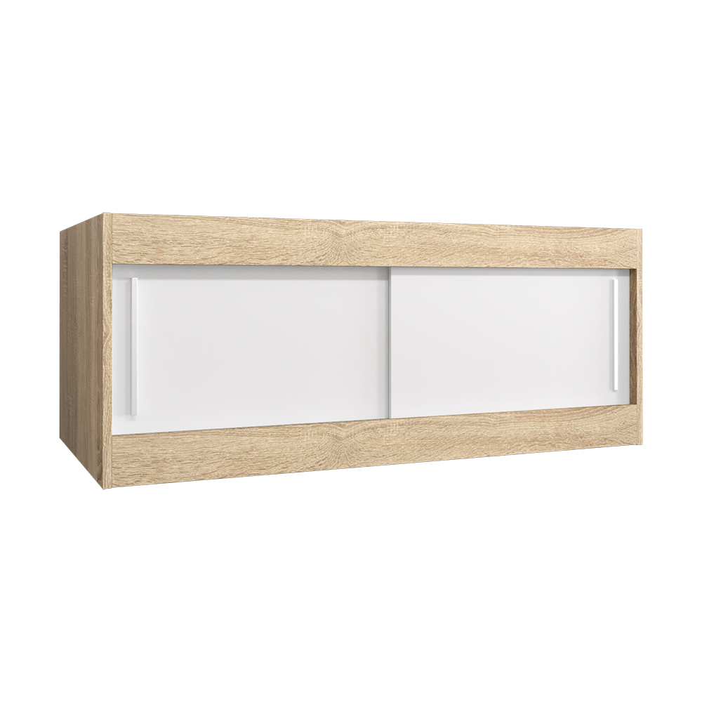 Nástavec ABIKS | 120x40x62 cm | sonoma/bílá | pro posuvné skříně