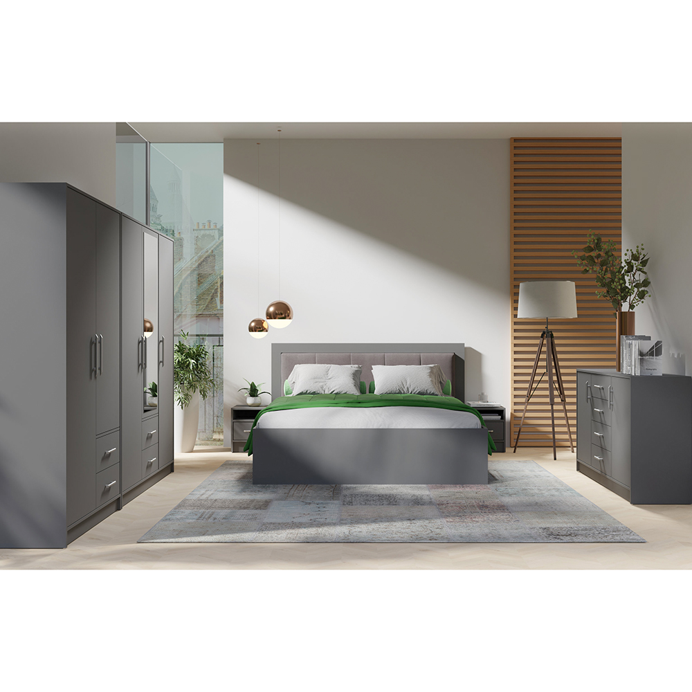 SMART a | nástavec SRN4 | 95x95 cm | UNI dvířka | antracit