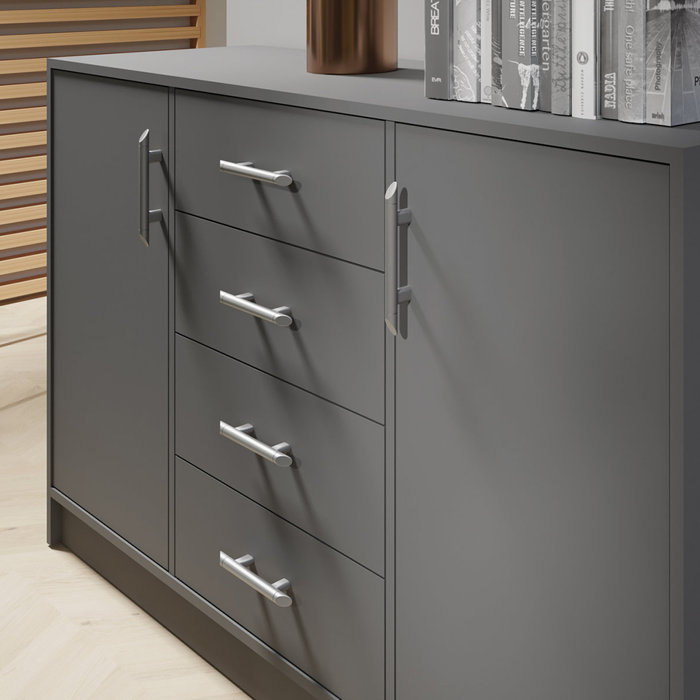 SMART a | komoda SRK2 | 90 cm | antracit