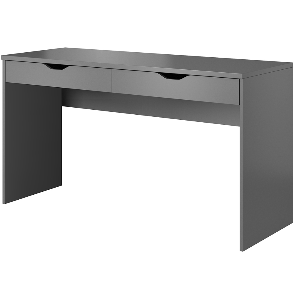 Psací stůl MATE + komoda | 138,2 cm  | UNI provedení | grafit šedá