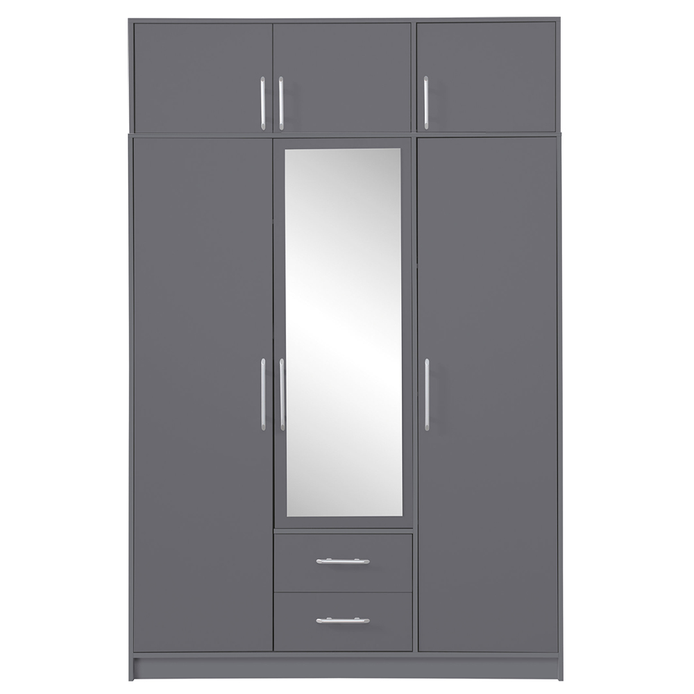 SMART a | sestava šatních skříní | 145x245 cm | antracit