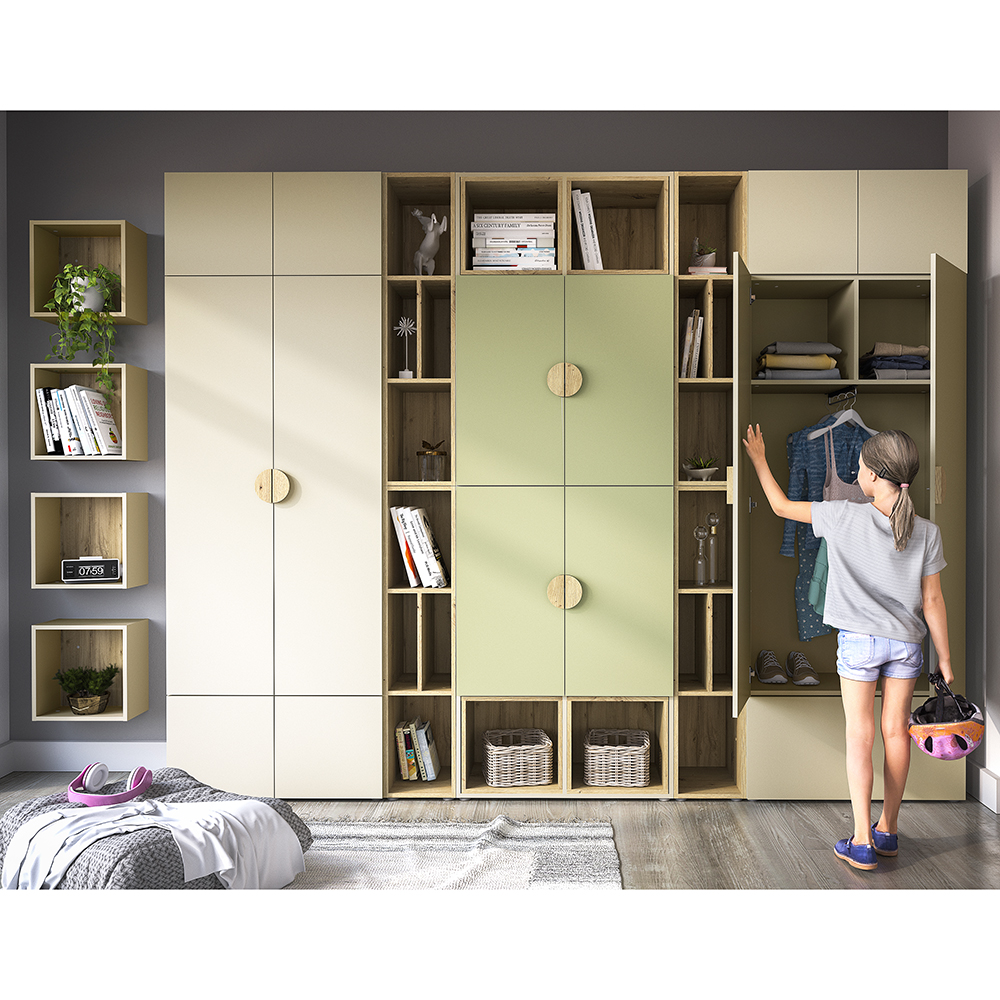 MELO | závěsná police ME10 | 80 cm | kašmír