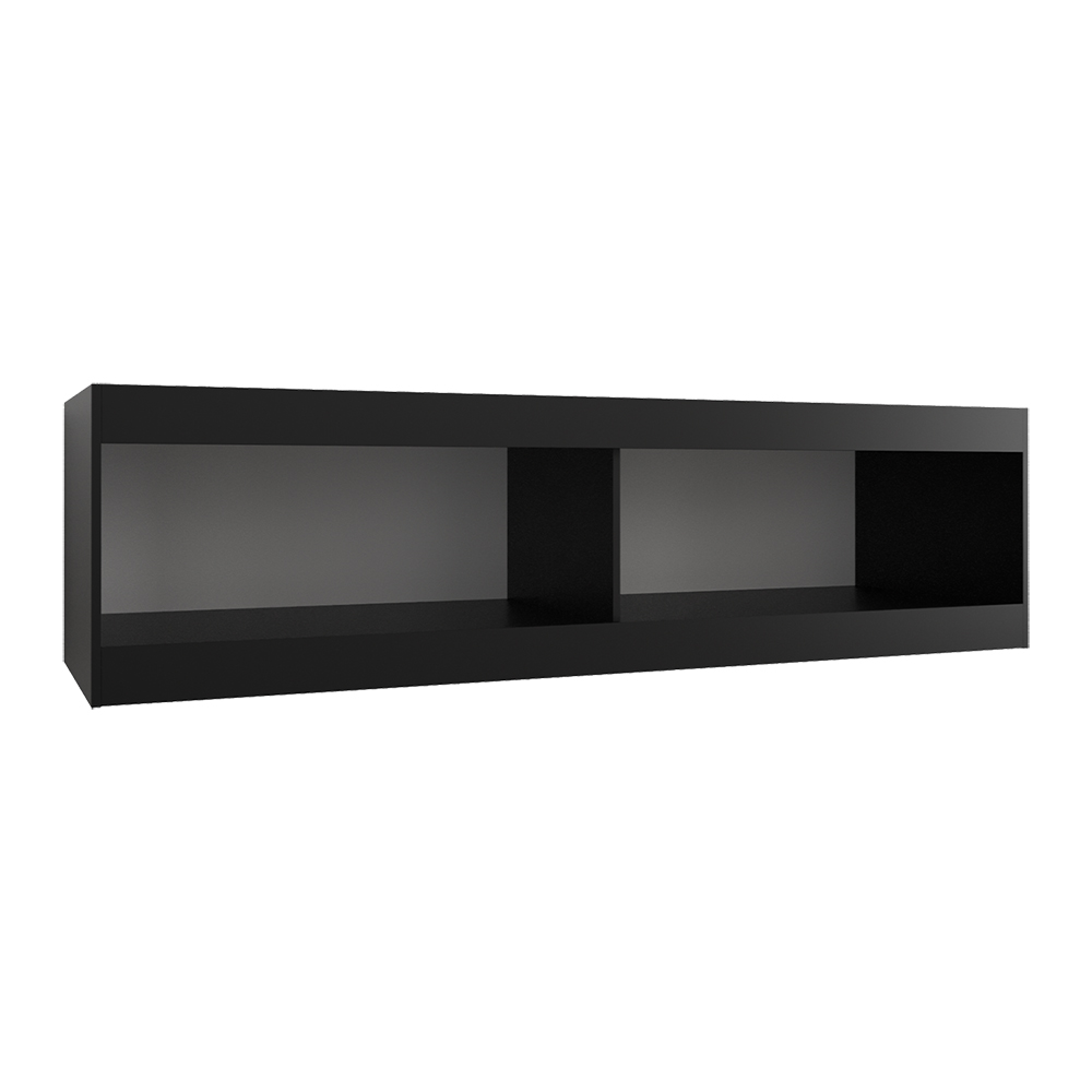 Nástavec ABIKS | 180x40x62 cm | černá/sonoma | pro posuvné skříně