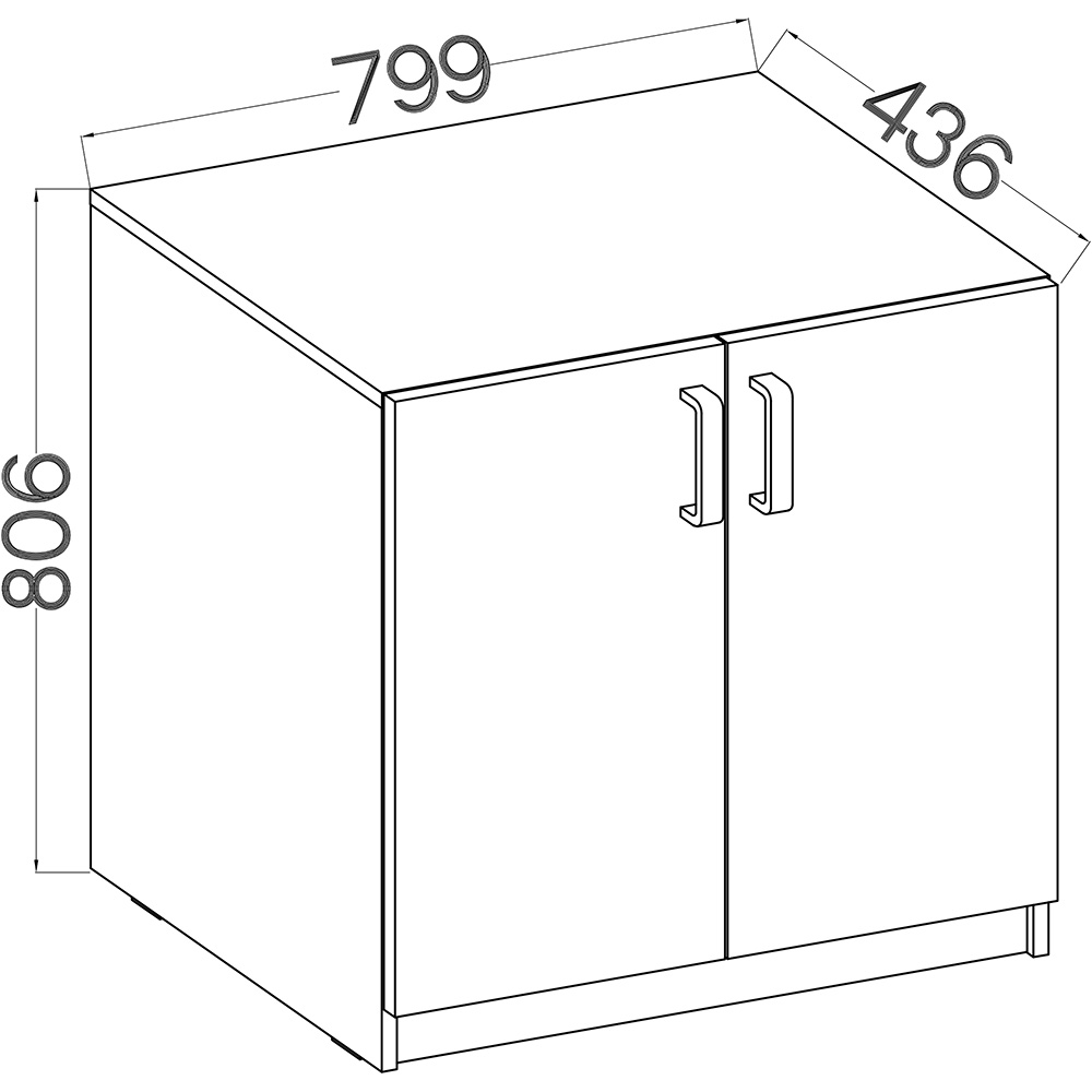 Pracovna MELTA | sestava B | 8 dílů | artisan