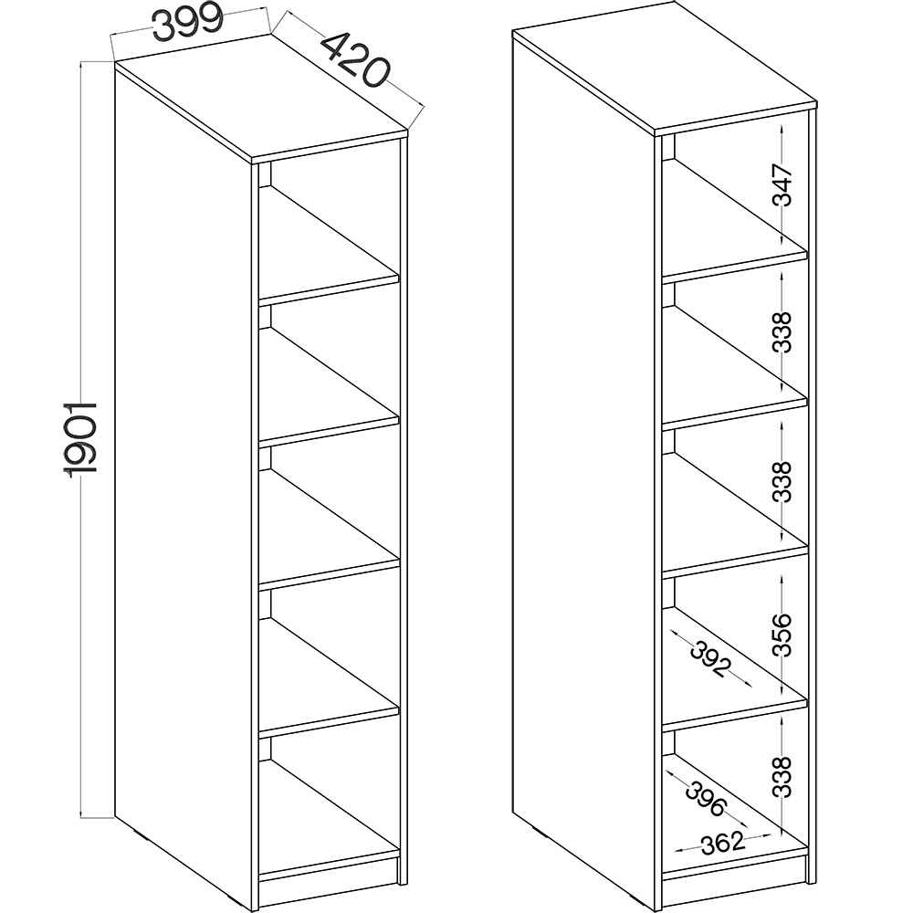 Pracovna MELTA | sestava B | 8 dílů | artisan