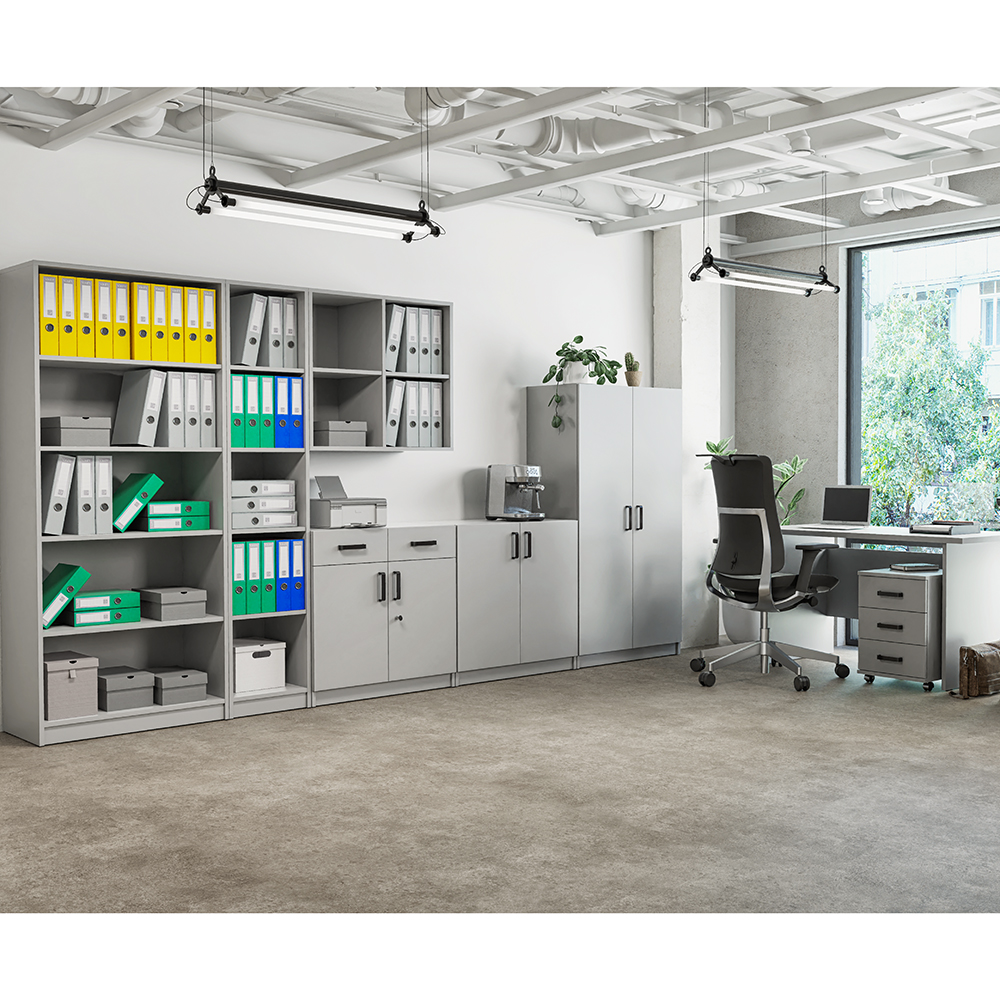 MELTA | komoda LG102 | 79,9 cm | šedá