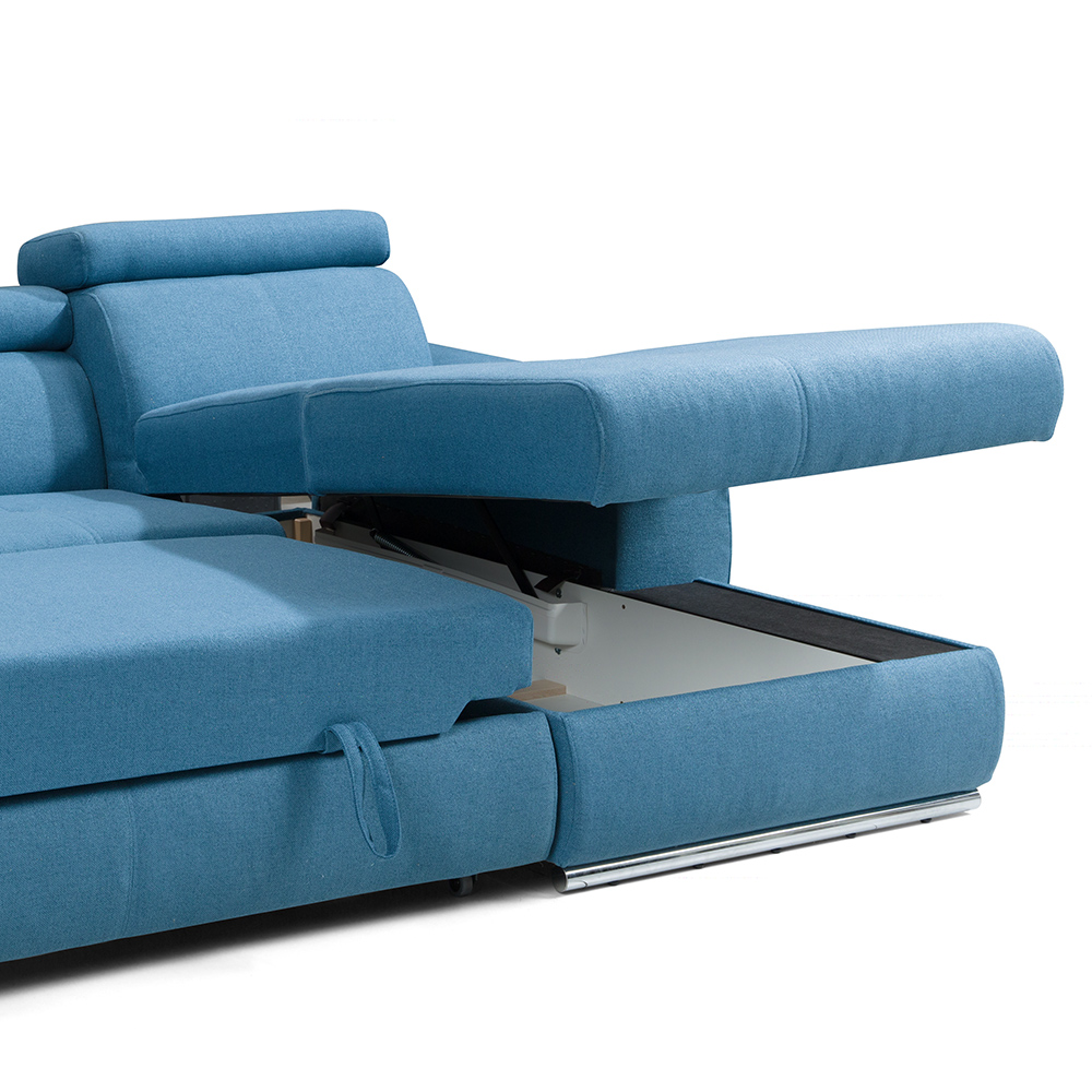 Sedací souprava LIZBONA III | 200x341x175 cm | rozkládací + úložný prostor | VÝBĚR TKANIN