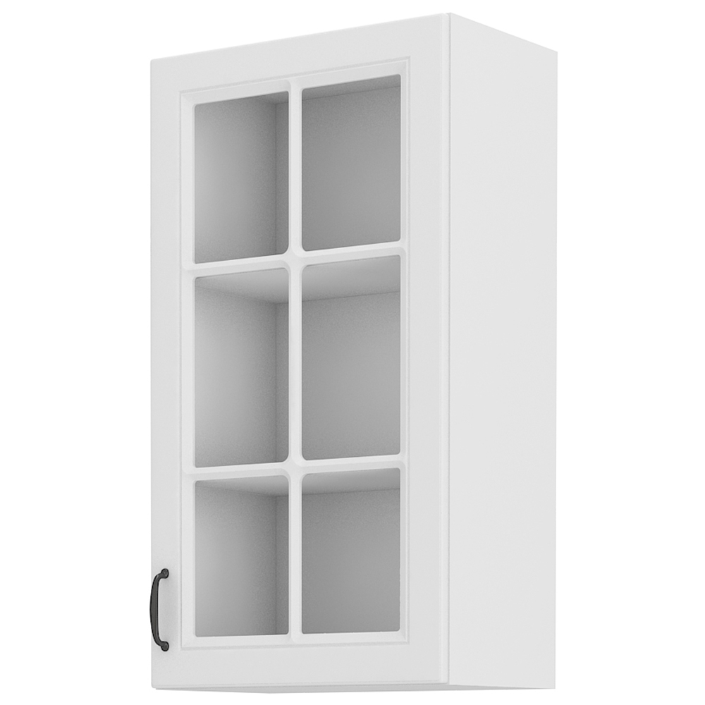 STILO bb | horní skříňka 40GS-90 1F se 2 policemi | 40 cm | bílá mat | UNI dvířka