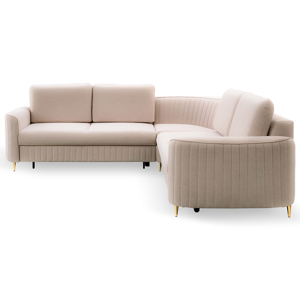 Sedací souprava LAREN | 255x255 | PRAVÁ | rozkládací + úložný prostor | VÝBĚR LÁTEK