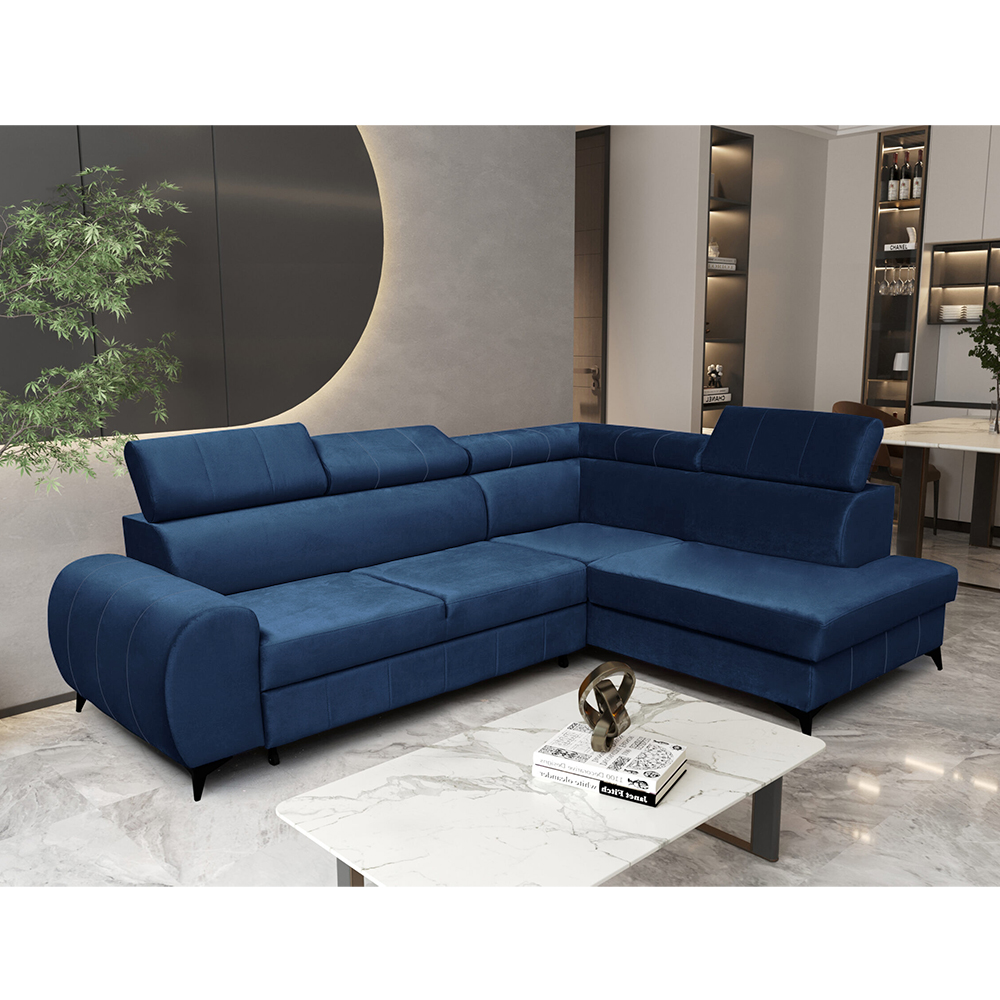 Sedací souprava MEDIOLA | 279x202 | rozkládací + úložný prostor | VÝBĚR LÁTEK