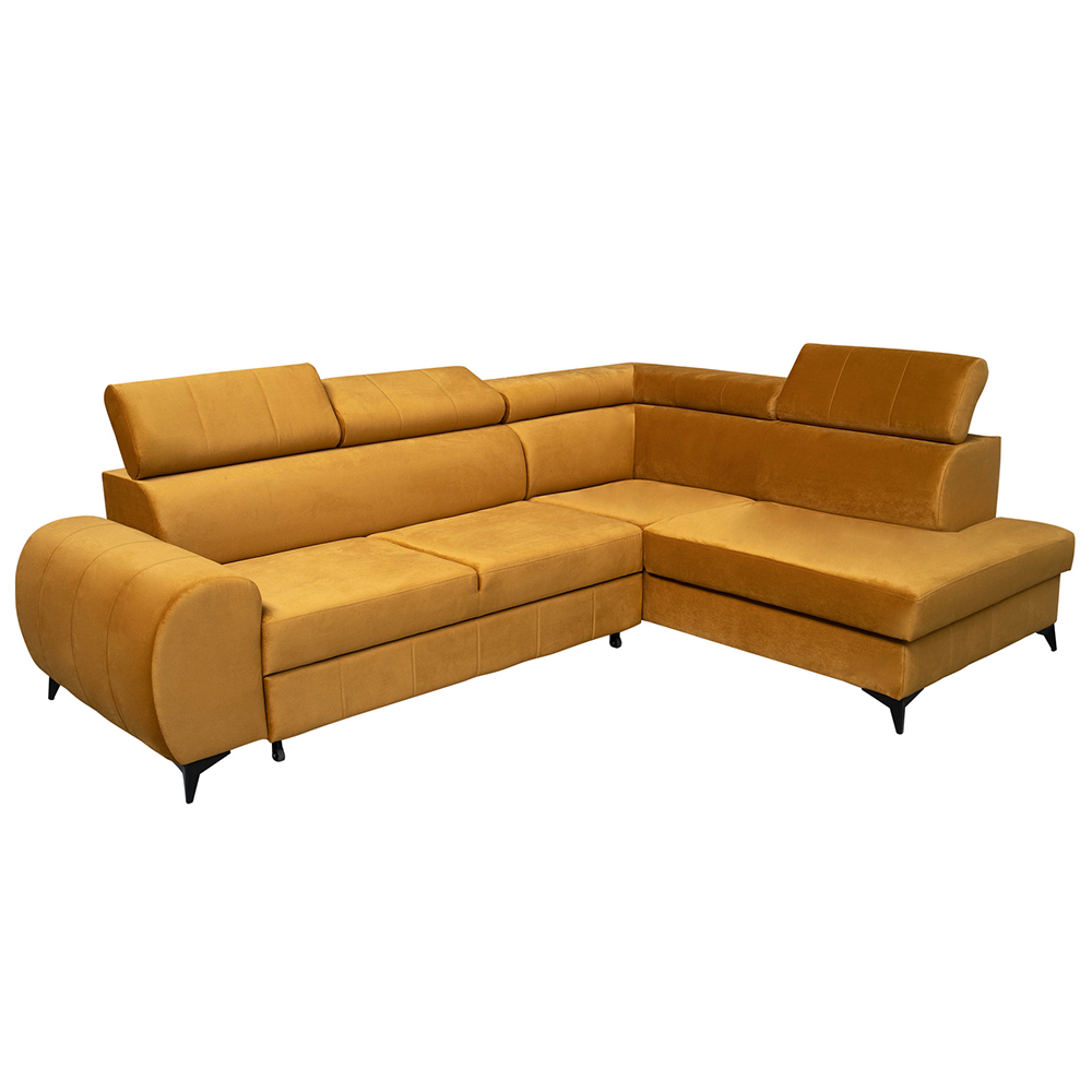 Sedací souprava MEDIOLA | 279x202 | rozkládací + úložný prostor | VÝBĚR LÁTEK