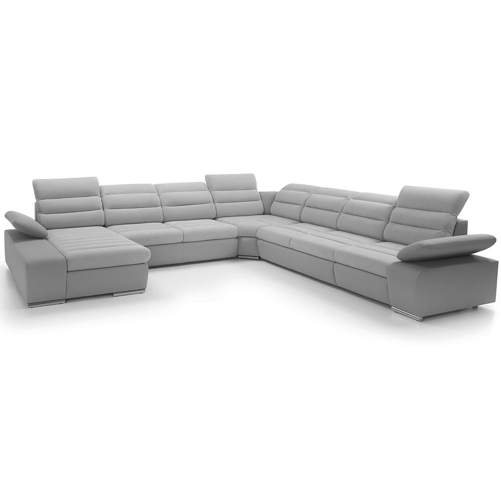 Sedací souprava KORFU IV | 194x365x365 | rozkládací + úložný prostor | VÝBĚR TKANIN