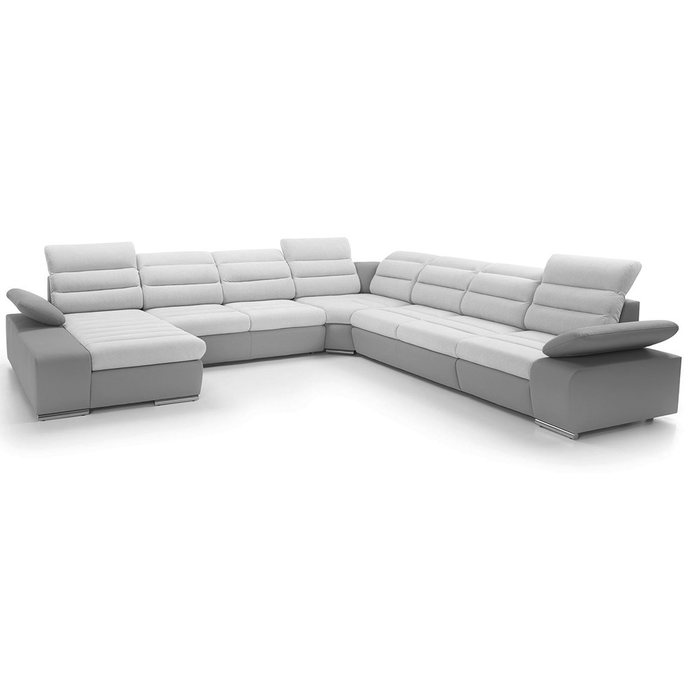 Sedací souprava KORFU IV | 194x365x365 | rozkládací + úložný prostor | VÝBĚR TKANIN