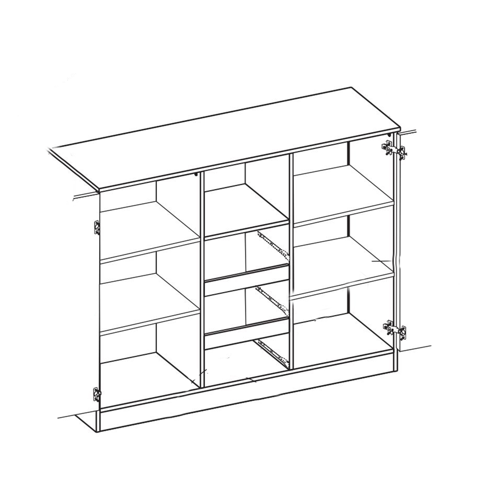 Ložnice EFFECT s | 5 dílů | sonoma/andersen