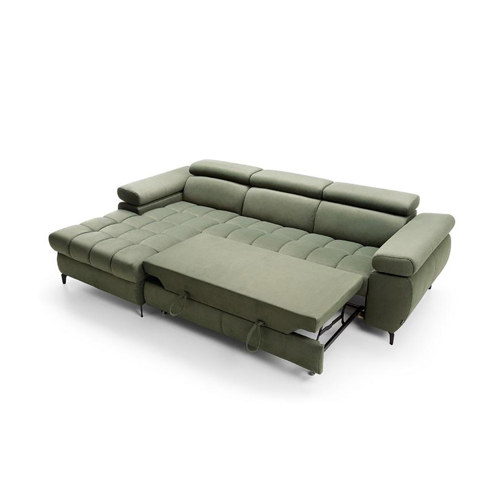 Sedací souprava LUGANO I | 174x276 | rozkládací + úložný prostor | šedá | POSLEDNÍ KUS