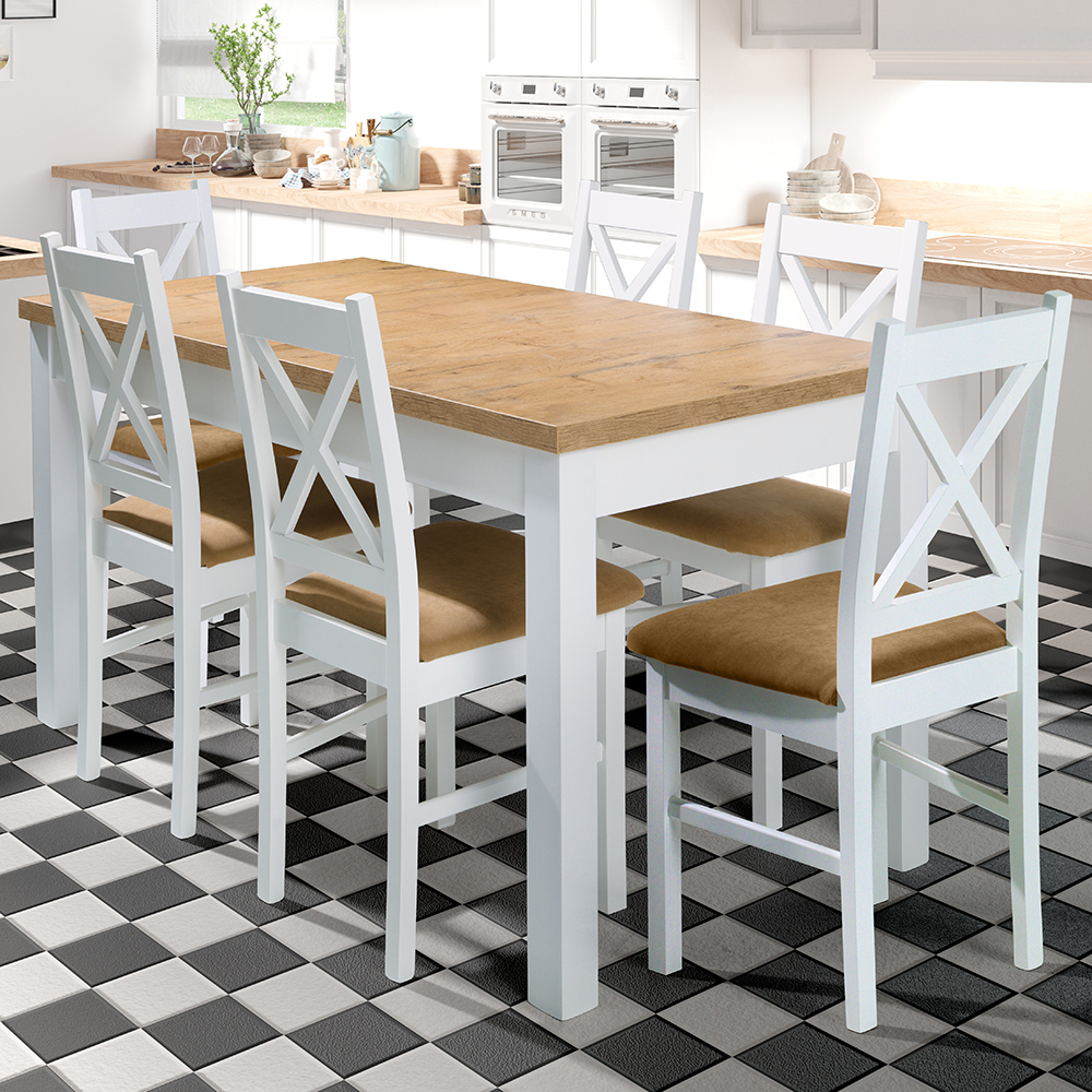 Jídelní židle KOS PX | VÝBĚR TKANIN A NOŽIČEK