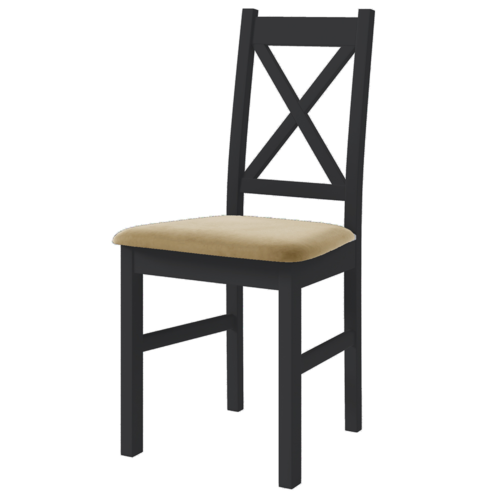 Jídelní židle KOS PX | VÝBĚR TKANIN A NOŽIČEK