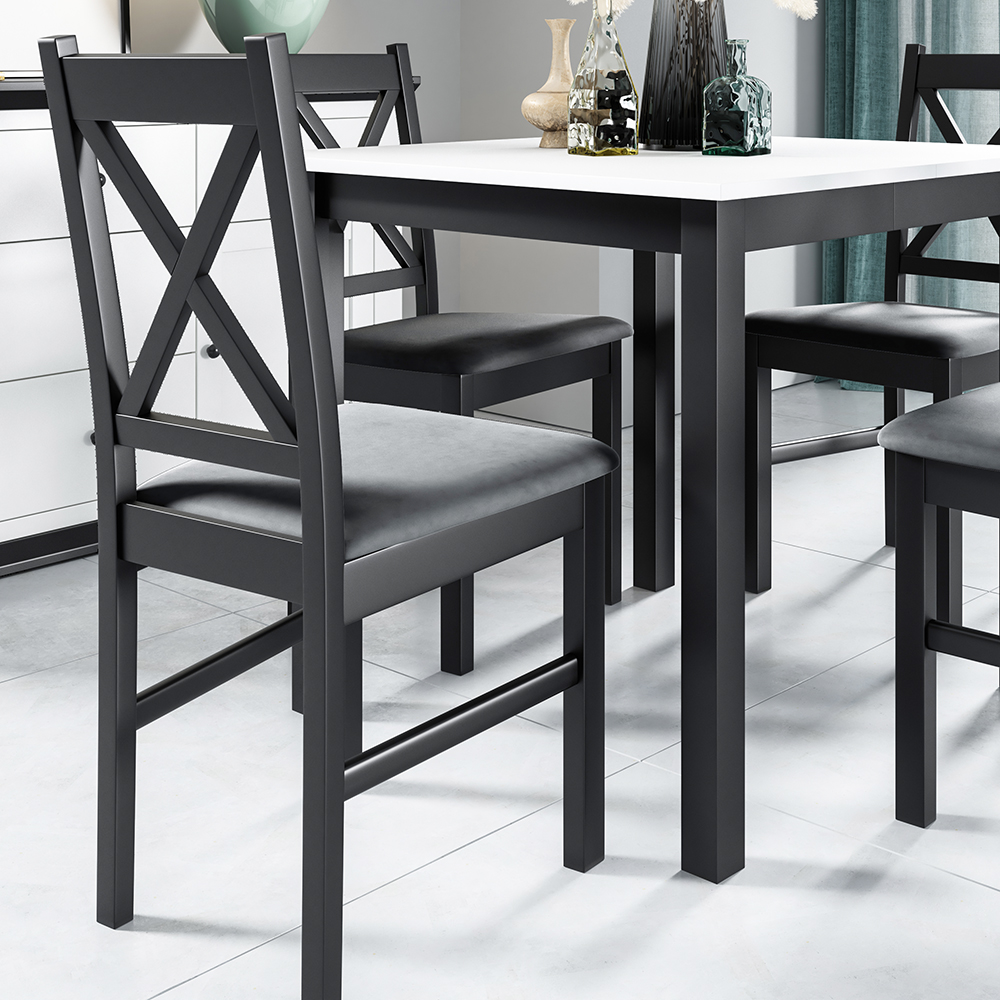 Jídelní židle KOS PX | VÝBĚR TKANIN A NOŽIČEK