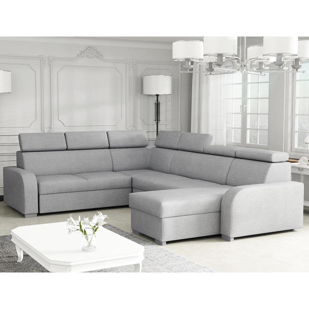 Sedací souprava OSLO U | 250x315x170 | rozkládací + 2x úložný prostor | VÝBĚR TKANIN