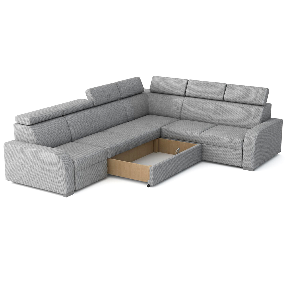 Sedací souprava OSLO L | 315x250 | rozkládací + úložný prostor | VÝBĚR TKANIN