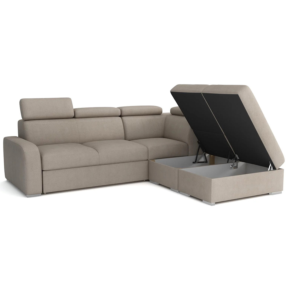 Sedací souprava OSLO V | 250x230 | rozkládací + úložný prostor | VÝBĚR TKANIN