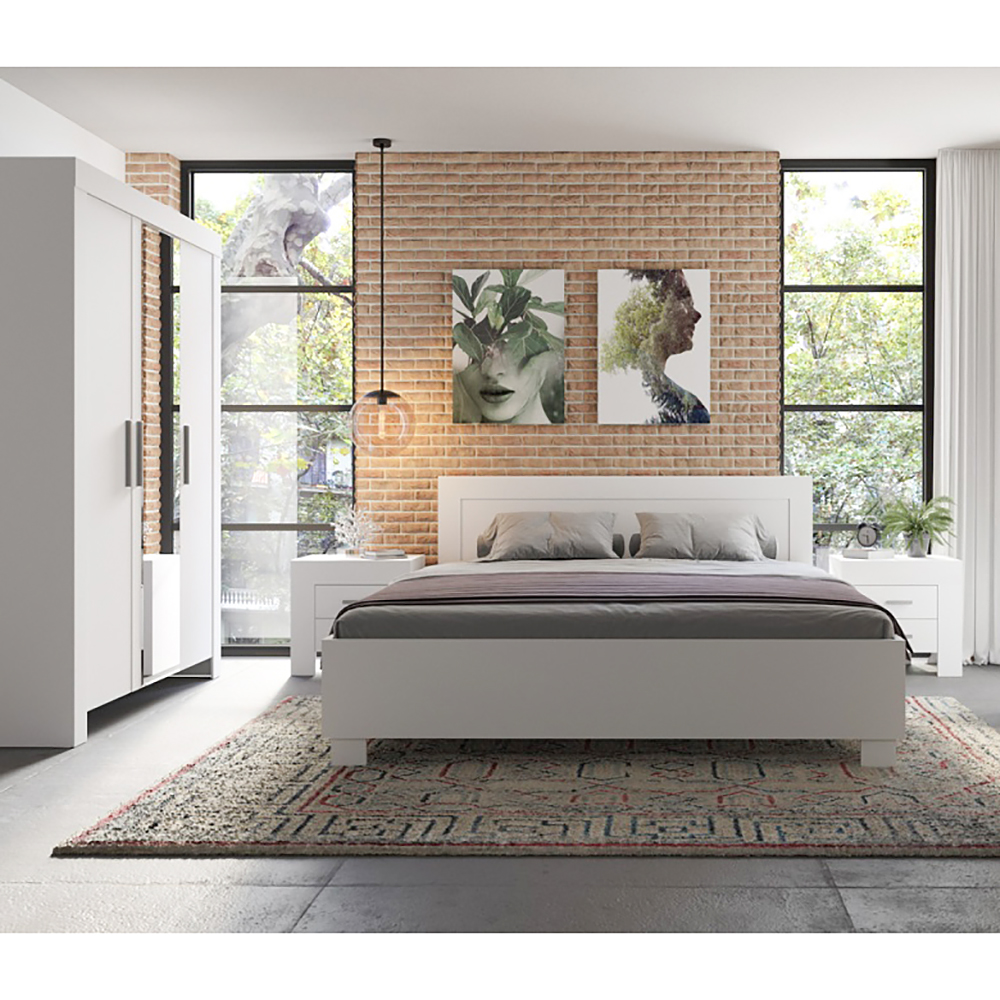 CEZAR b | komoda 10 | 100 cm | bílá