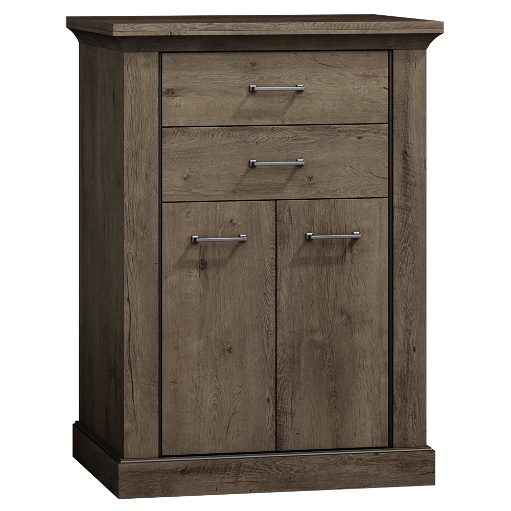 Obývací stěna ANTICA L | sestava E | 291 cm | dub lefkas | POSLEDNÍ KUS