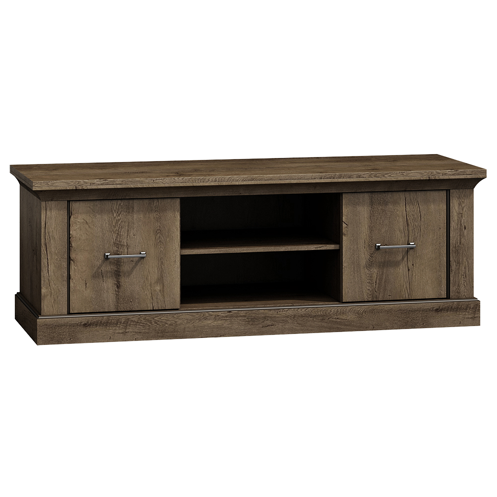 Obývací stěna ANTICA L | sestava G + stolek + komoda | 485 cm | dub lefkas | POSLEDNÍ KUS