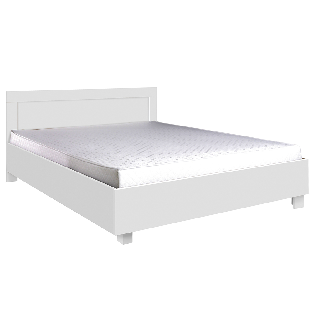 CEZAR b | postel + rošt 23 | 140x200 cm | bílá